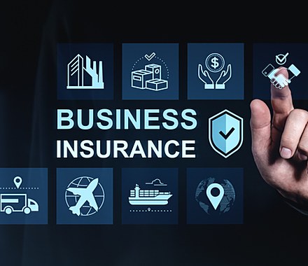 An insurance agent answering calls with smart routing